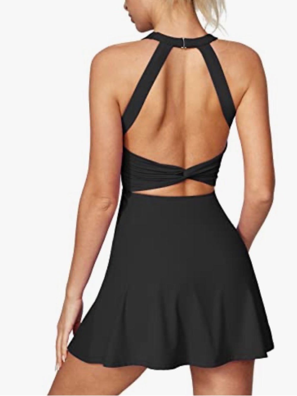 NWT Twisted Back Athletic Dress for Golf, Tennis Dresses size L